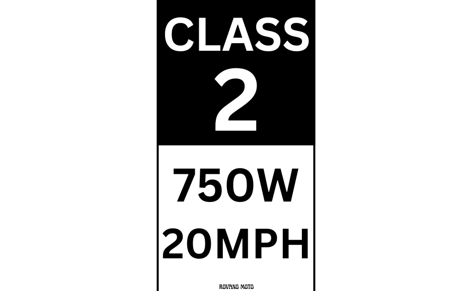 5 pack of Class 2 750W Stickers
