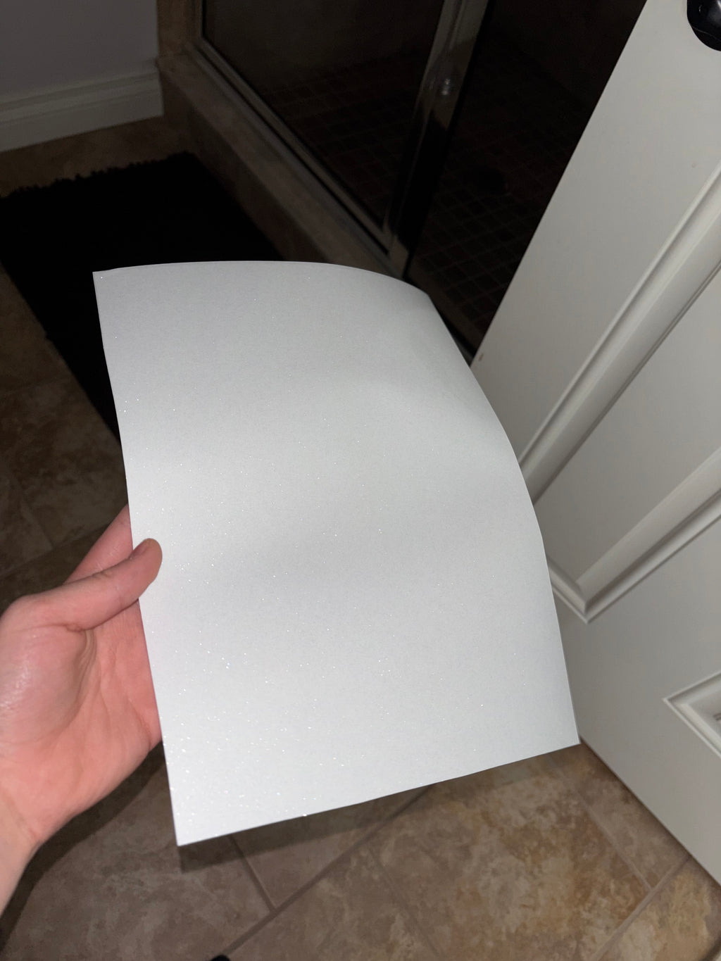 Metal-Flake Overlaminate Sheets 8.5x11