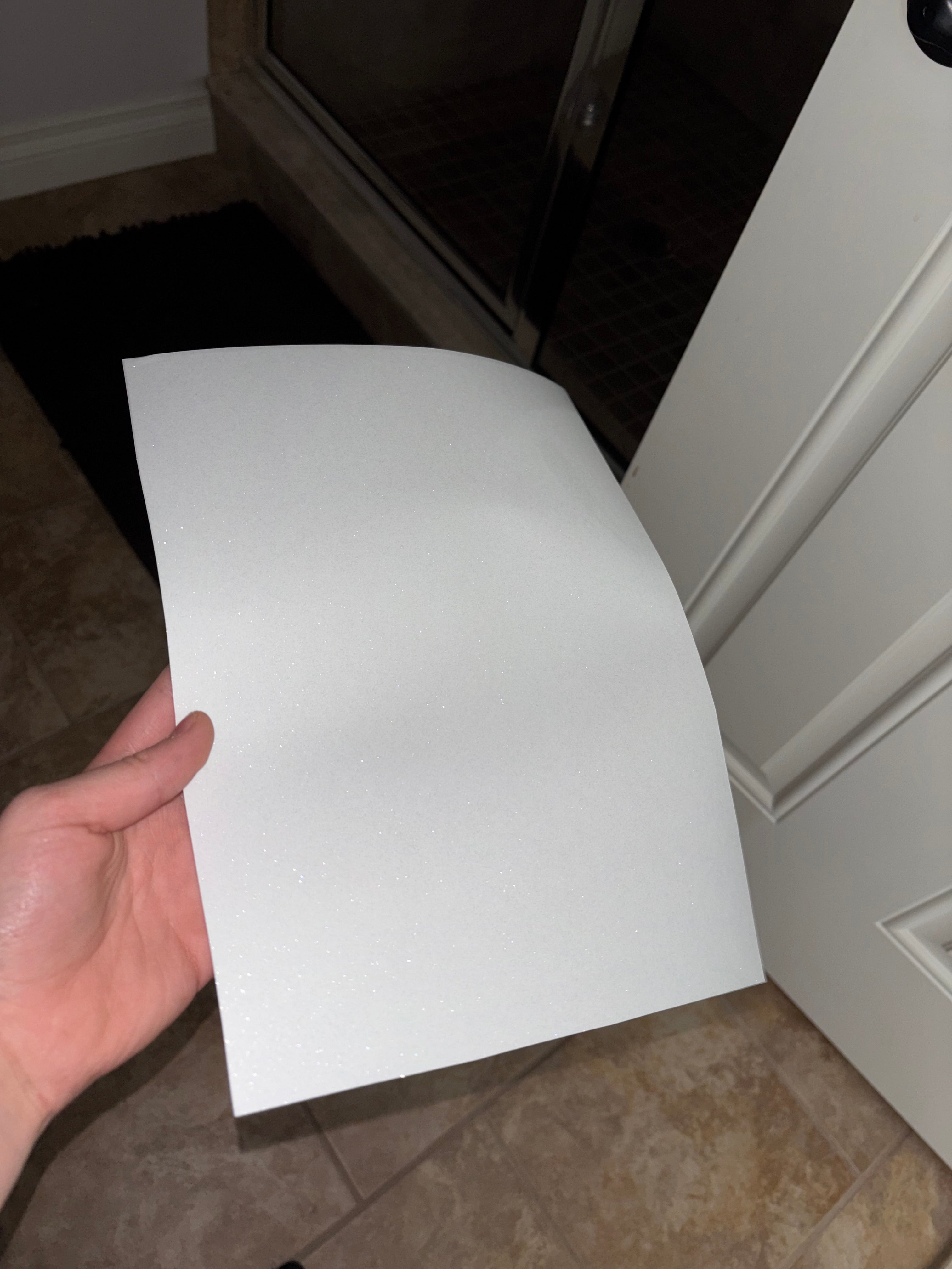 Metal-Flake Overlaminate Sheets 8.5x11